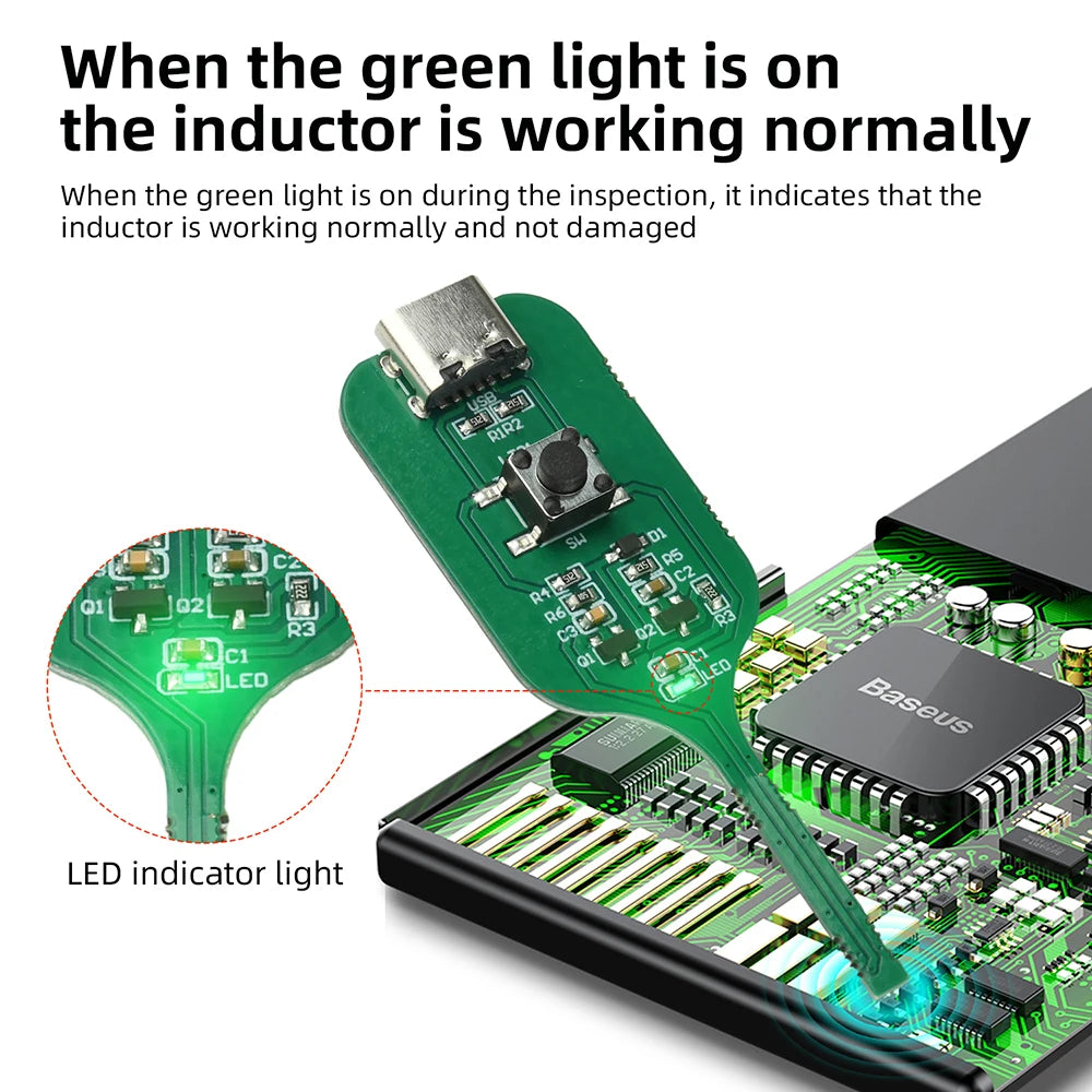 Inductance Tester For Motherboard Repair Quick Fault Detection With USB Type C Port High Precision Electromagnetic Induction Oasis Select