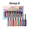 8-Color Waterproof Mascara Set – Bold Multi-Shade Lashes