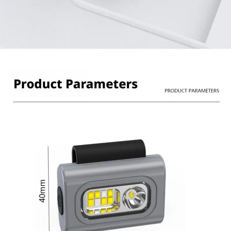 SHINEKNOT Magnetic LED Chest Lamp – Fishing & Night Running