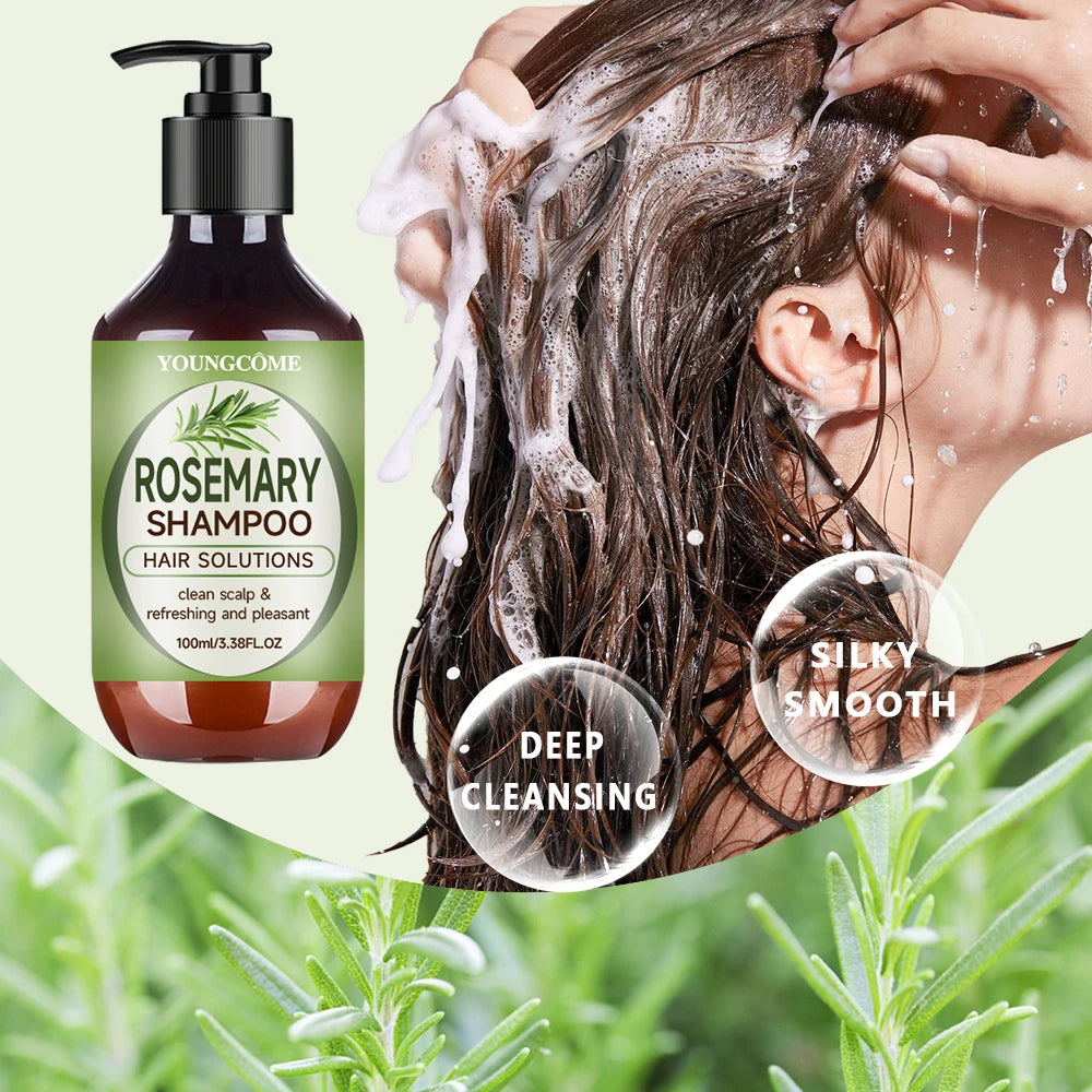 Rosemary Essential Oil Hair Mask & Nourishing Serum – YOUNGCOME Rosemary Hair Mask Oasis Select