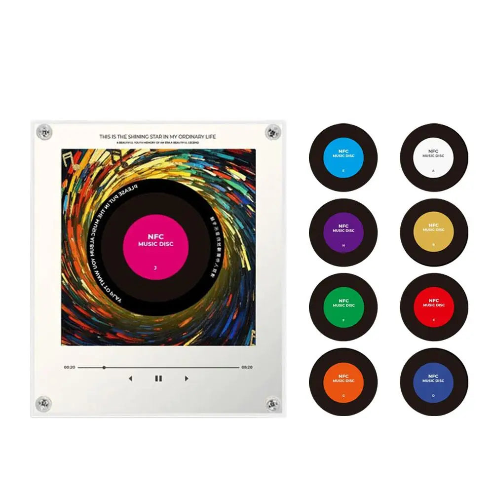 NFC Smart Fridge Magnet Music Player & Warm Night Light