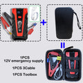 Jump Starter Power Bank 12V Booster for Car Start 3000A Battery Quick Charger Portable Auto Starting Device Powerbank Oasis Select 1PCS starter and box