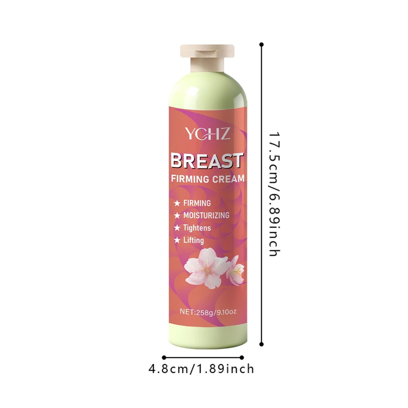 YCHZ Breast Firming Cream – Olive Oil, Vitamin E & Honey 9.1oz