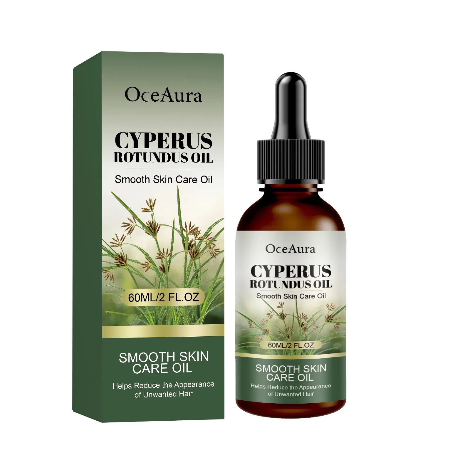 Cyperus Rotundus Post Hair Removal Oil For Bikini Wax Soothe Irritation Prevent Ingrown Hair Slow Pubic Hair Growth Gentle Oil Oasis Select 60ml Boxed
