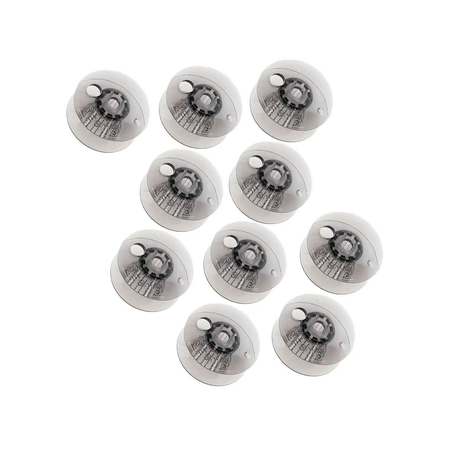 10Pcs/set 359838-900 Plastic Sewing Bobbin Fits for Singer Inspiration Sewing Machines Bobbins 4205,4206,4210,4212,4220, 4228 Oasis Select