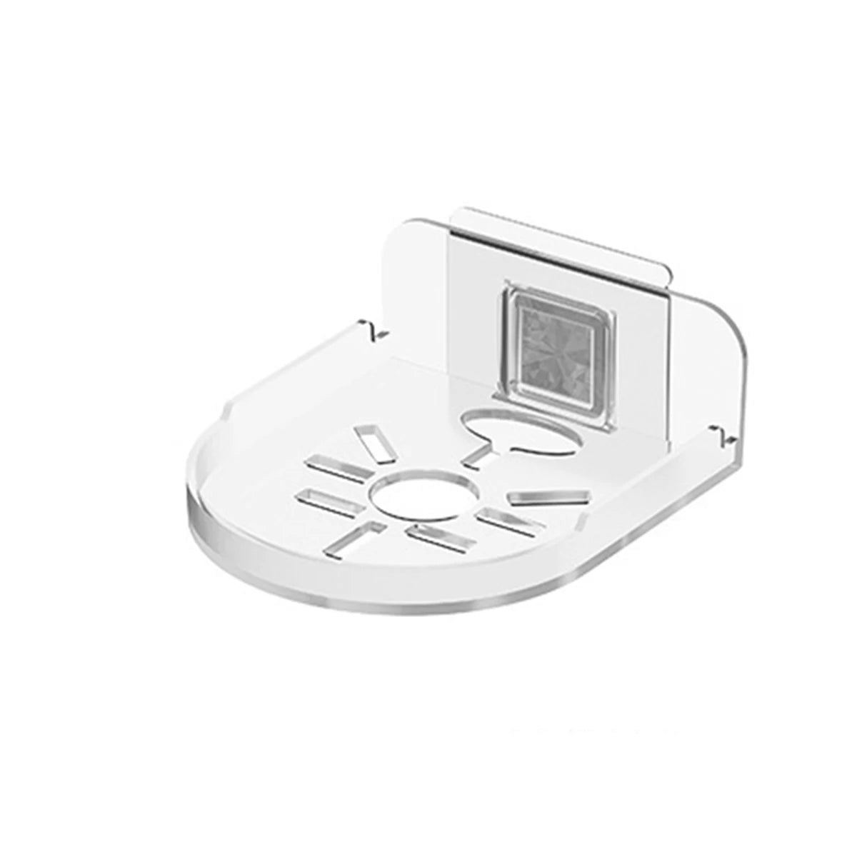 Universal Non-Drilling Wall Mount for CCTV Camera - Durable and Space-Saving Storage Holder Oasis Select Clear