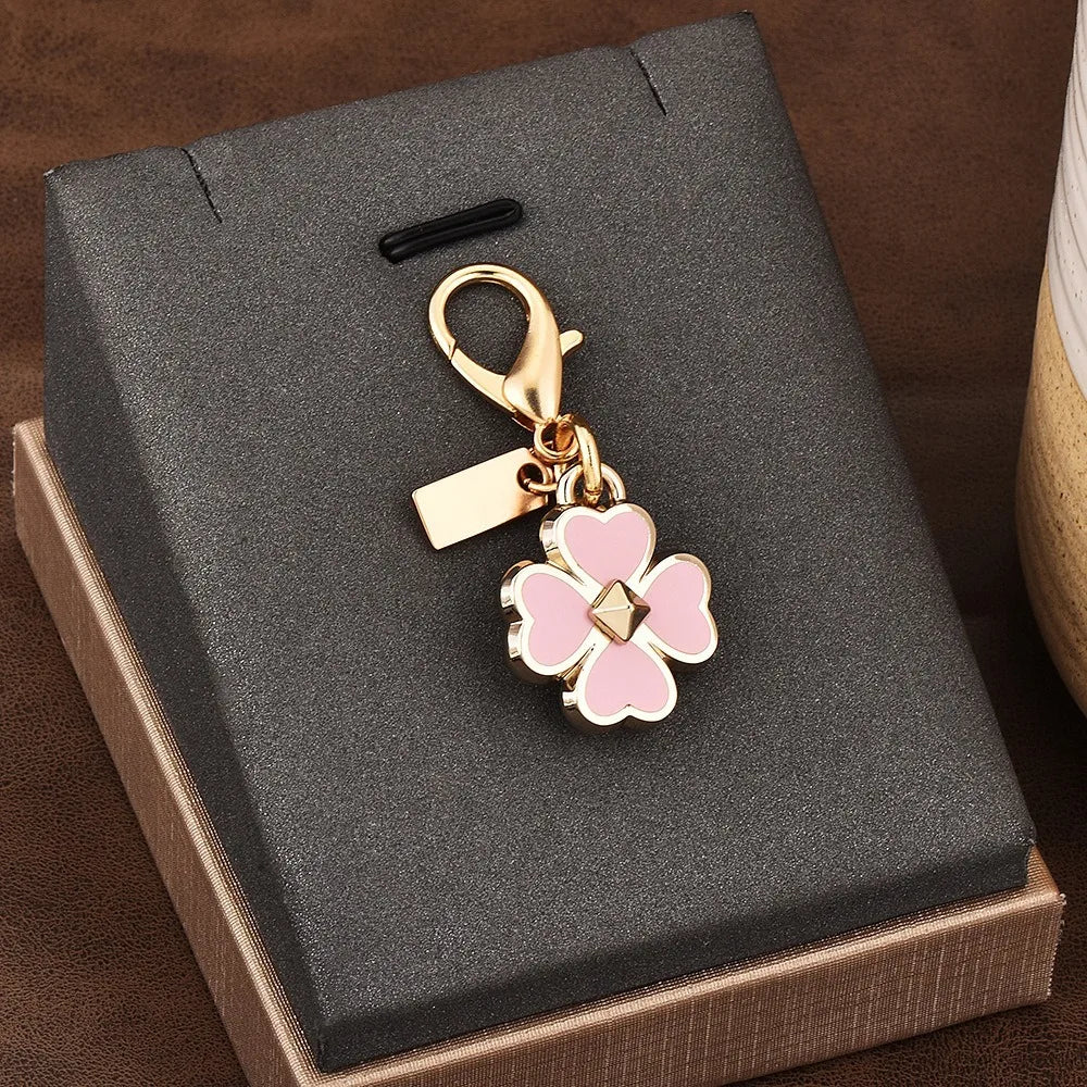 Cute Exquisite Keychains High-end Heart-shaped Bag Pendant Jewelry Decoration Oasis Select 8