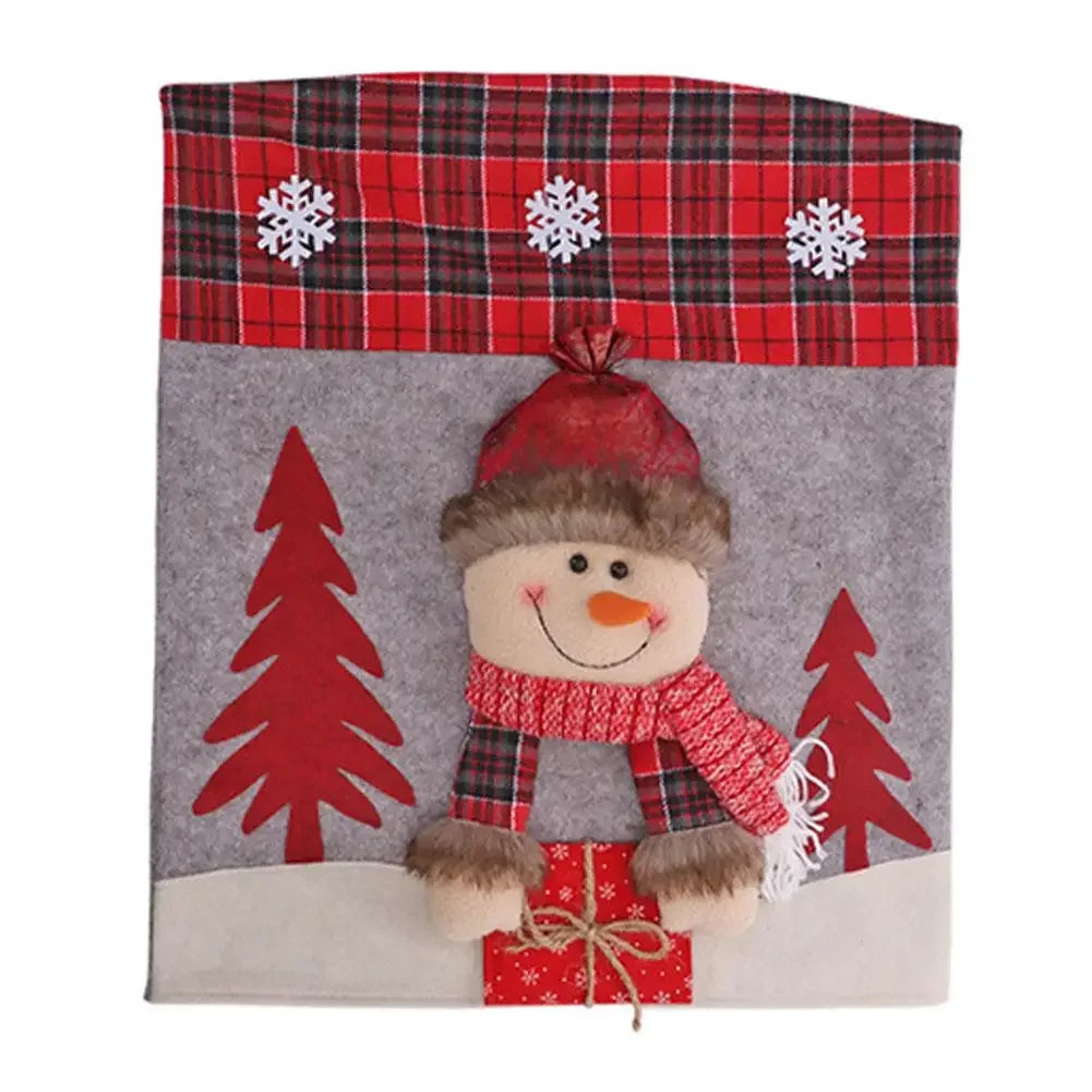 Reindeer Cover Christmas Chair Cover Christmas Celebrations Charming Designs Easy Application Family Dining For Dining Chairs Oasis Select H-YT83 China Mainland