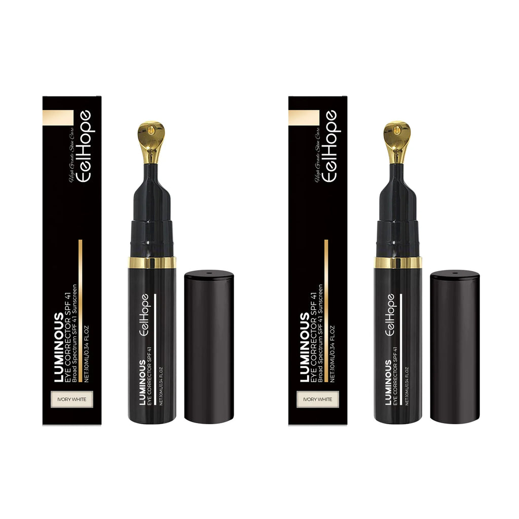 Eelhope Dark Circles Concealer Stick – Waterproof, Full Coverage Concealer Stick Oasis Select 2PCS X Ivory White