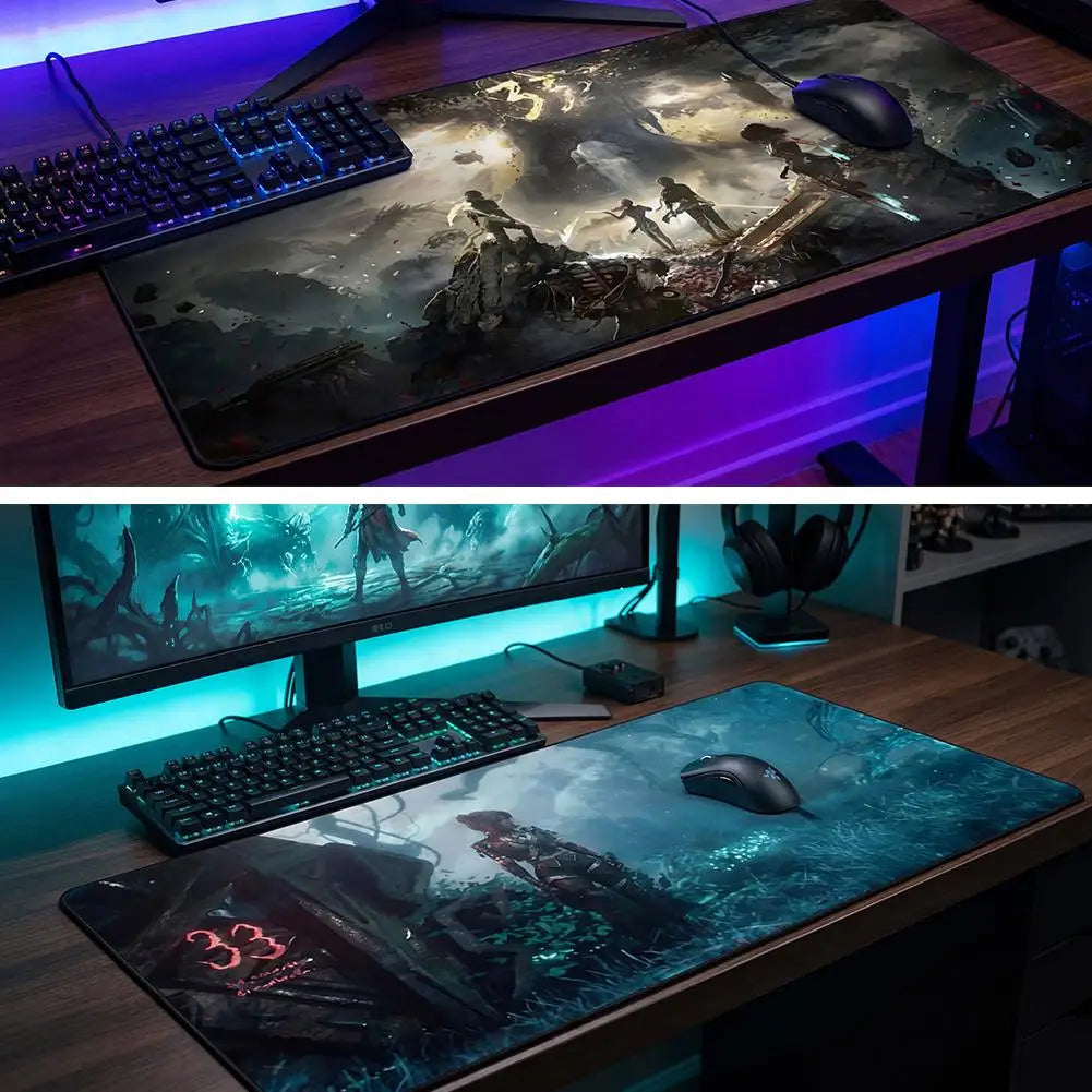 Hot Game Clair Obscur Expedition 33 gamer Keyboard Mouse Mat 30*80/30*60cm Large Gamer Mousepad PC Desk Mat Gaming Accessories Oasis Select