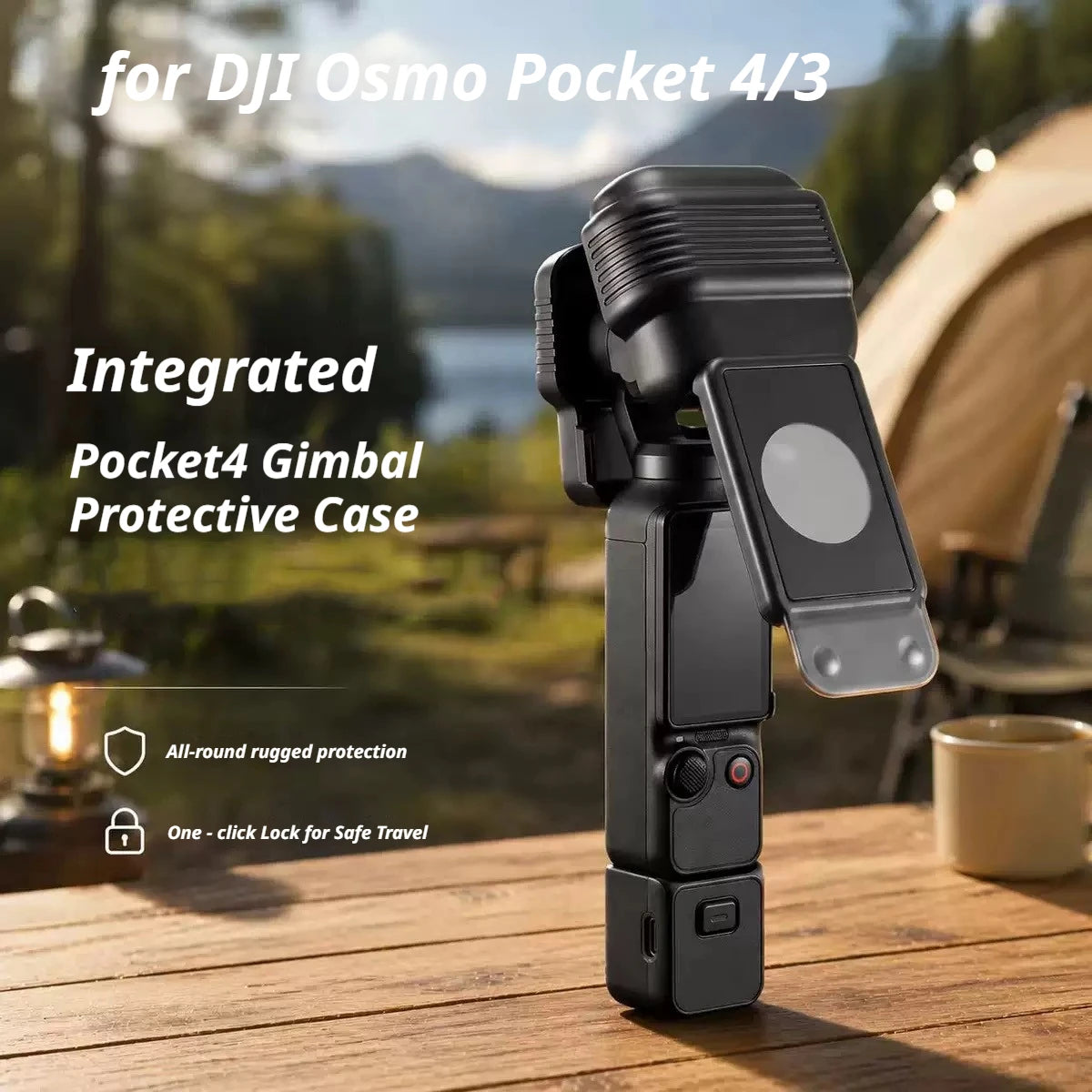 DJI Osmo Pocket 4/3 Protective Case – Scratch & Drop Guard