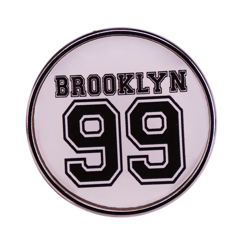 Brooklyn Nine-nine Television Show Pin 99 Design Badge Oasis Select Default Title