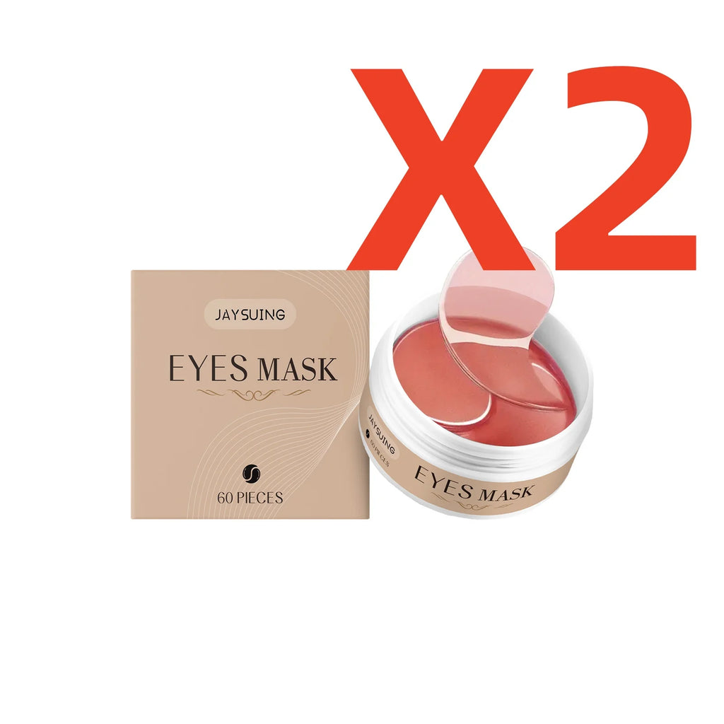 Jaysuing Coffee Eye Mask – Dark Circles & Anti-Aging Patches Eye Mask Patches Oasis Select 120pcs Boxed