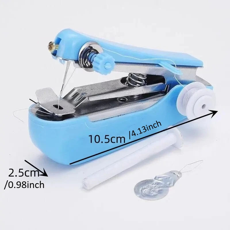 Portable Handheld Mini Sewing Machine, DIY Sewing Tools for Clothing Fabrics and Leather, Home and Outdoor Travel Sewing Tools Oasis Select