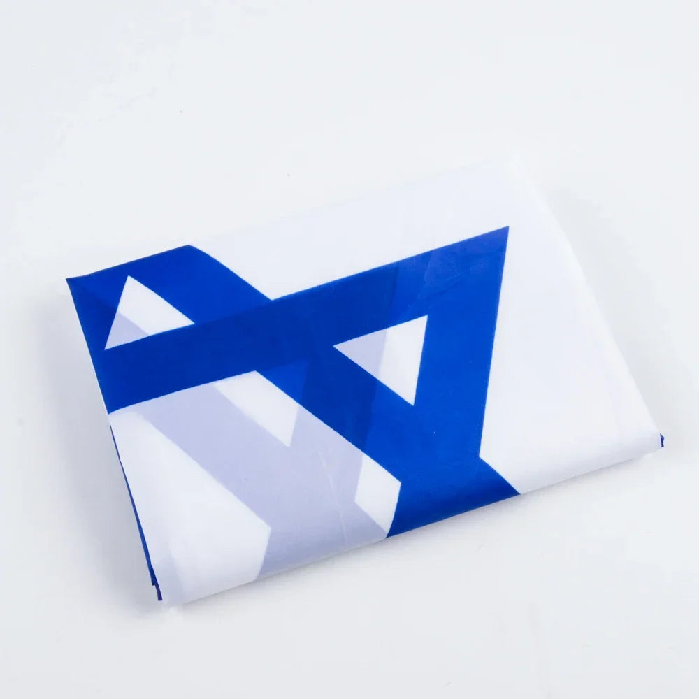 90X150cm Israel National Flag Hanging Polyester ISR IL Israeli National Flags Flags Accessories Banner For Decoration Oasis Select