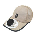 Summer Breathable Mesh Cap Solar Fan Cap Outdoor Leisure Sun Shading And Sun Protection Baseball Cap New USB Fan Cap Oasis Select Khaki