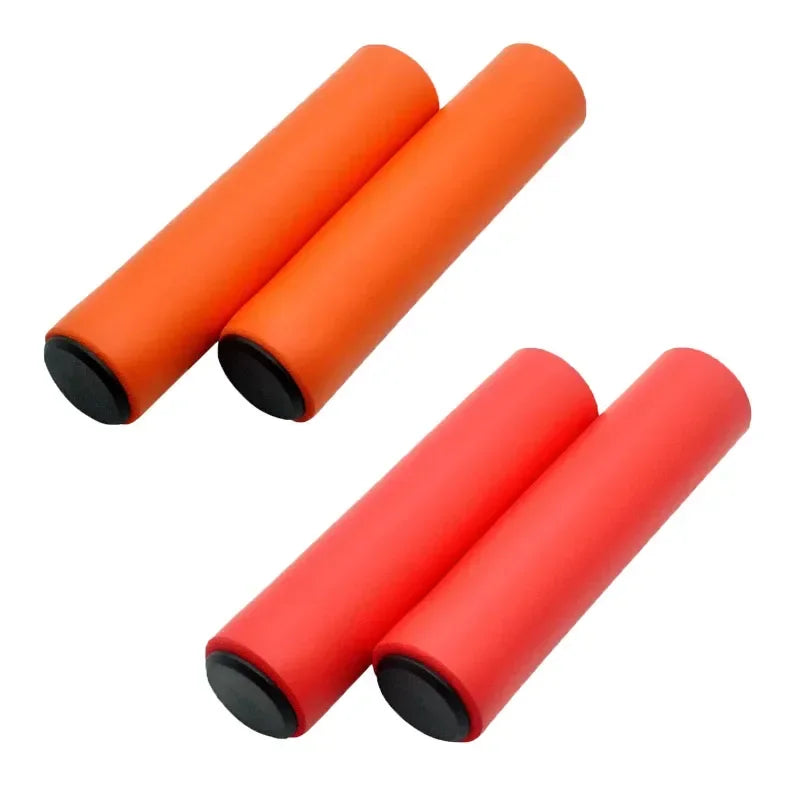 3 2 1Pairs Bicycle Grip Silicone Sponge Soft MTB Mountain Bike