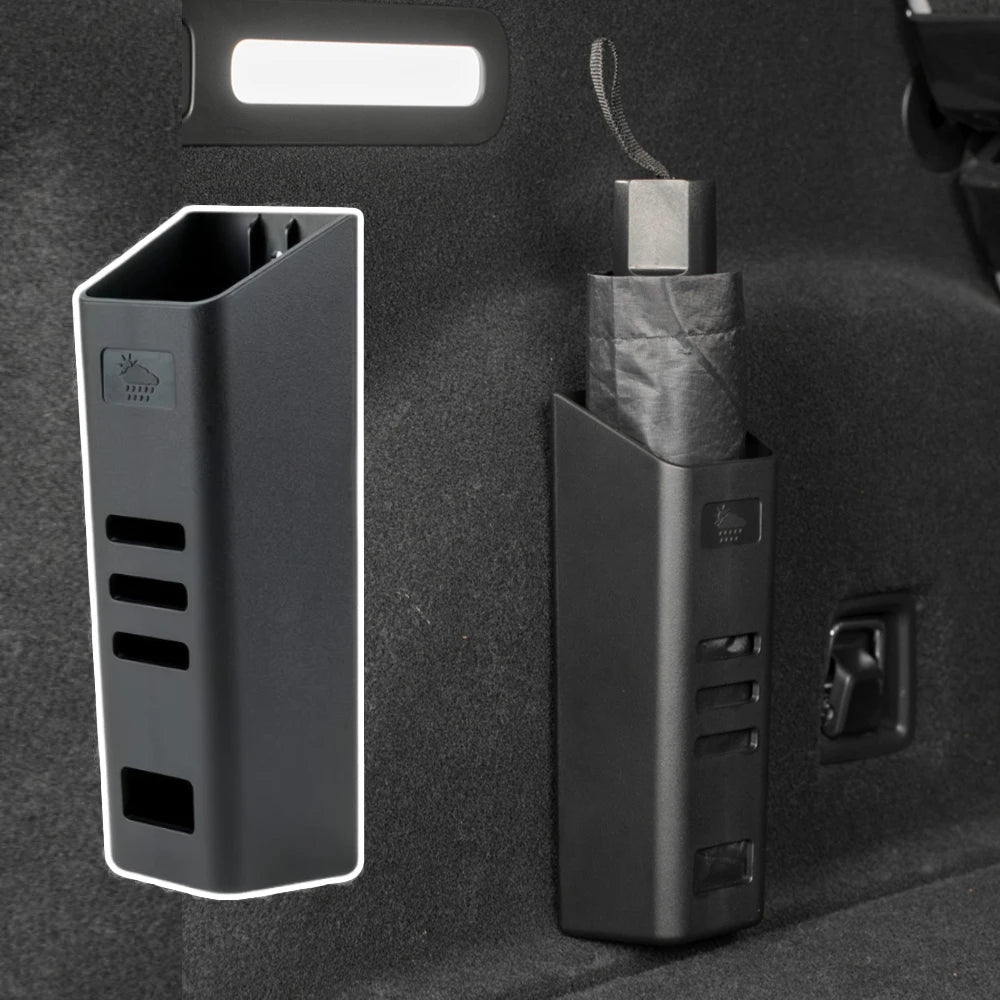 Car Umbrella Holder Storage Box Trunk Organizer Universal Vehicle Waterproof Umbrella Bucket Interior Accessories for SUV Sedan Oasis Select