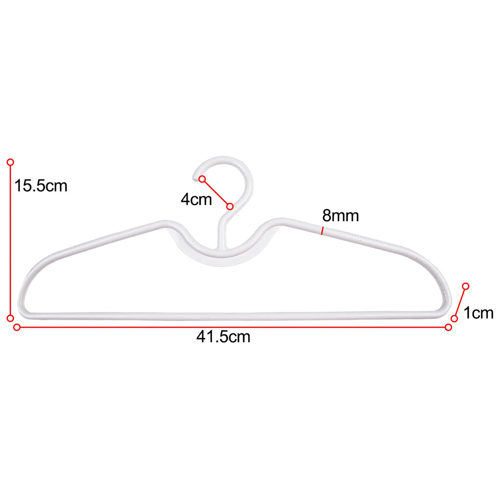 5/10/20PCS Versatile Coat Hanger Short Neck Hangers Anti-slip Clothes Hanger Lightweight Short Neck High Quality Home Supplies Oasis Select