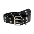 Y2K Punk Rivet Star Belt – Gothic PU Waistband for Jeans & Skirts