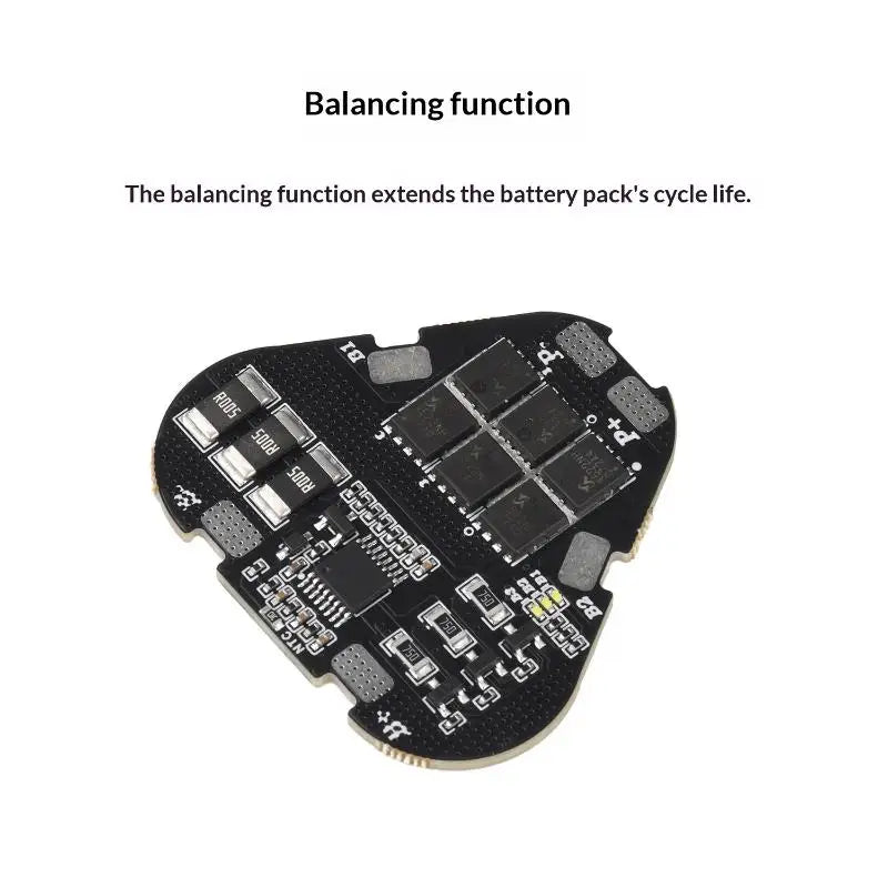 3S 60A BMS 11.1V Lithium Battery Protection Board With Balance Charge Discharge Protection For 18650 Battery Pack Oasis Select