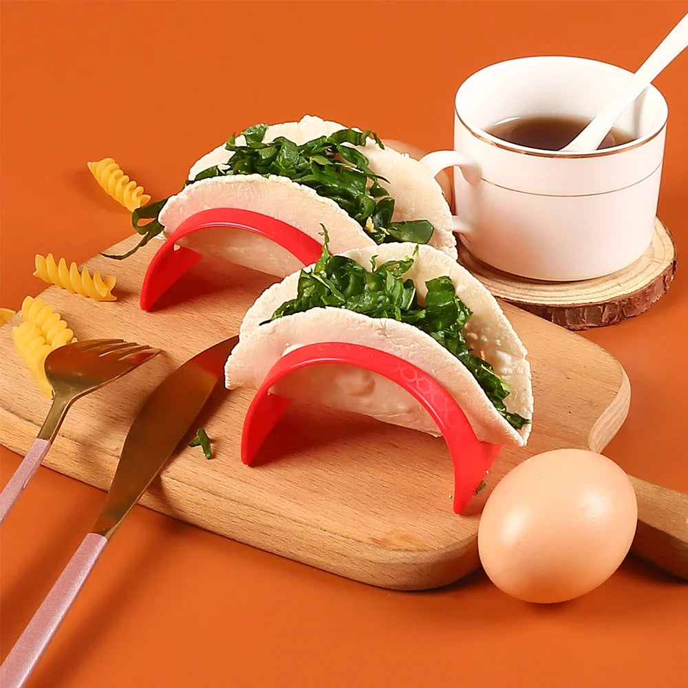 Taco Holder Mexican Pancake Rack Tortilla Tray Food Pallet Holder Kitchen Supplies Oasis Select
