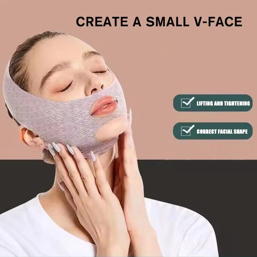 New Design Chin Up Mask V Line Shaping Face Masks Face Sculpting Sleep Mask Facial Slimming Strap Face Lifting Belt Oasis Select