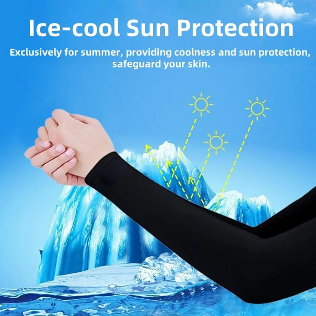 Arm Sleeves 1Pairs UV Arm Sun Sleeves Breathable Protection for Driving Sports Hiking Outdoor Summer Activities Sun Protection Oasis Select