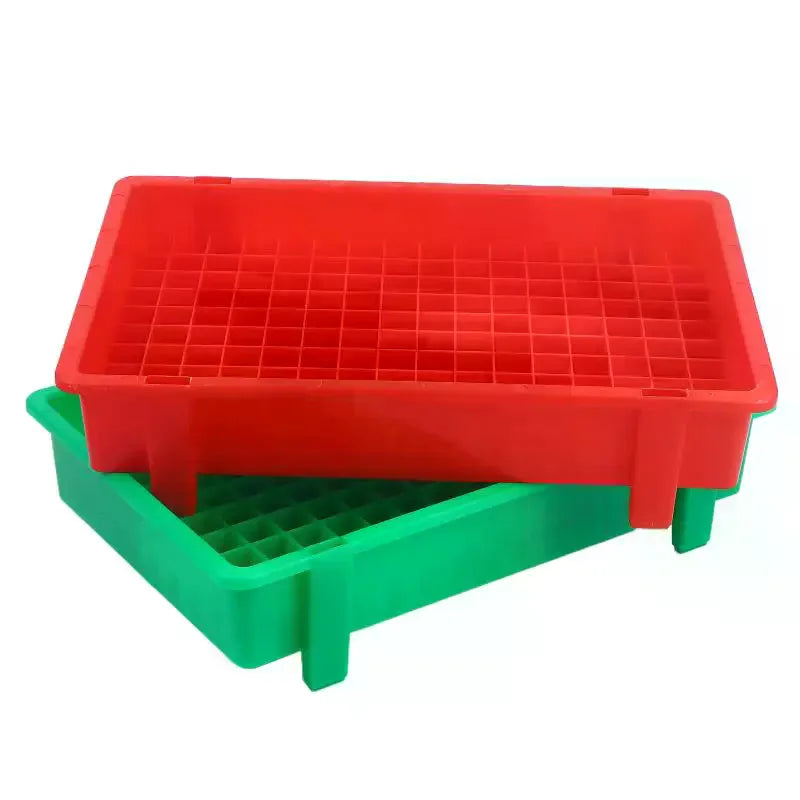 1PCS Thickened Plastic Lithium Battery Storage Box For 18650 Cells - Divided Transport And Turnover Tray Oasis Select