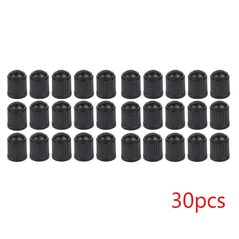 10-100PCS Automatic Plastic Zwarte Fiber Ventilation Pipe Met O-Ring Cover Dome Ventilation Valve Dust Valve Automatic Motor Oasis Select 30pcs-Black