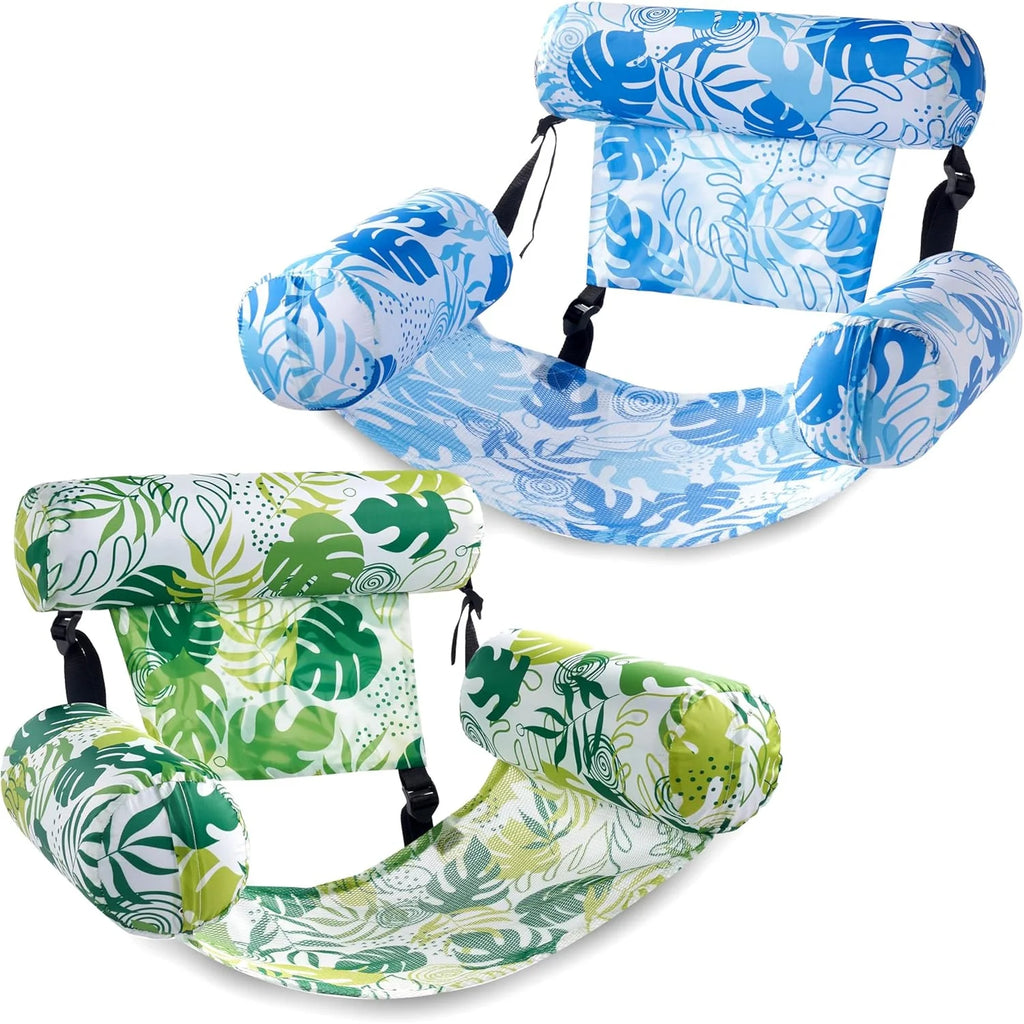 Inflatable Pool Float for Adults, Floating Lounge Chair, Inflatable Pool Float, Party Summer Water Beach Lake Fun Floating Chair Oasis Select