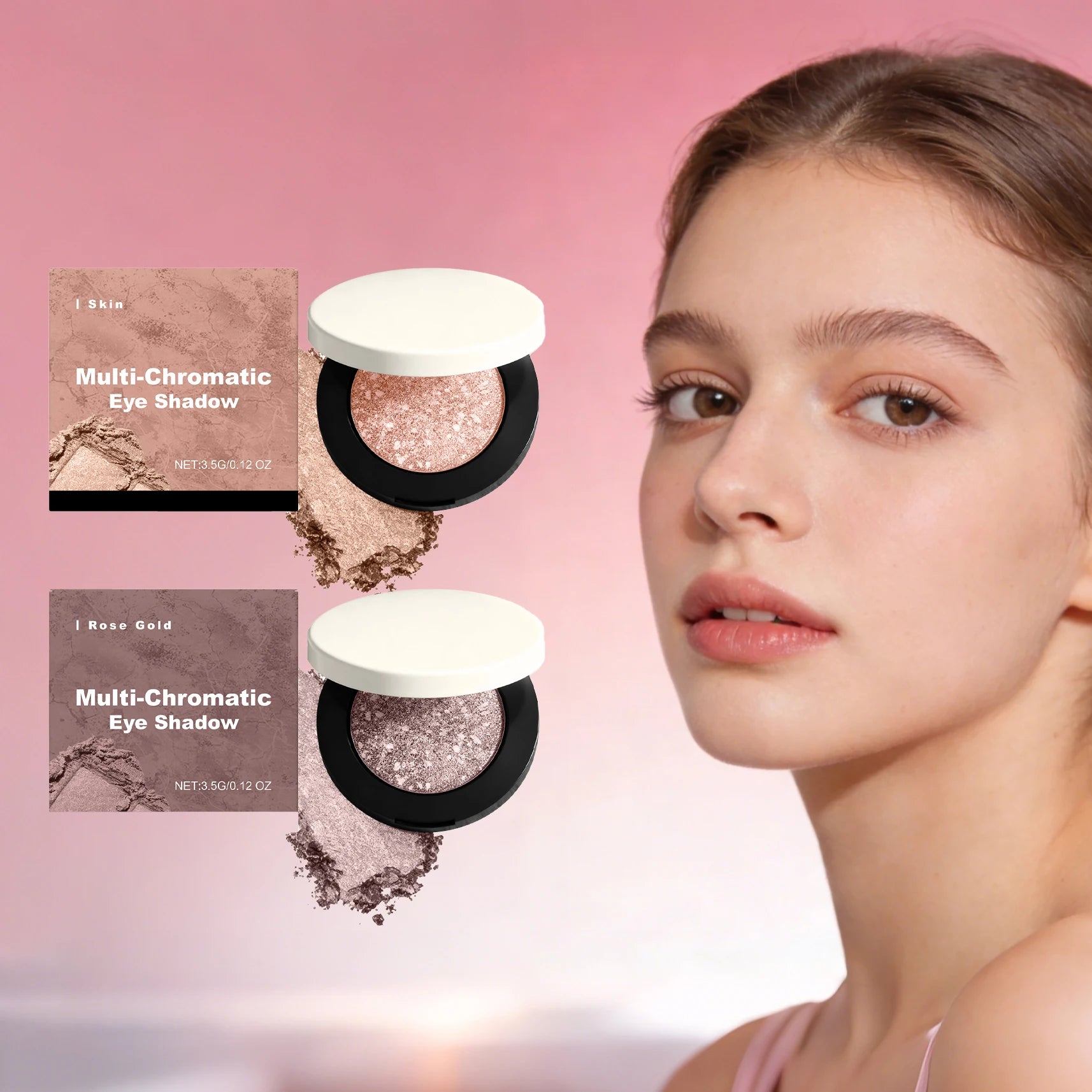 Shining Eye Shadow Palette Matte Shimmer Professional Color Blendable Natural Daily Makeup Charm Fashion Eyeshadow Makeup Powder Oasis Select
