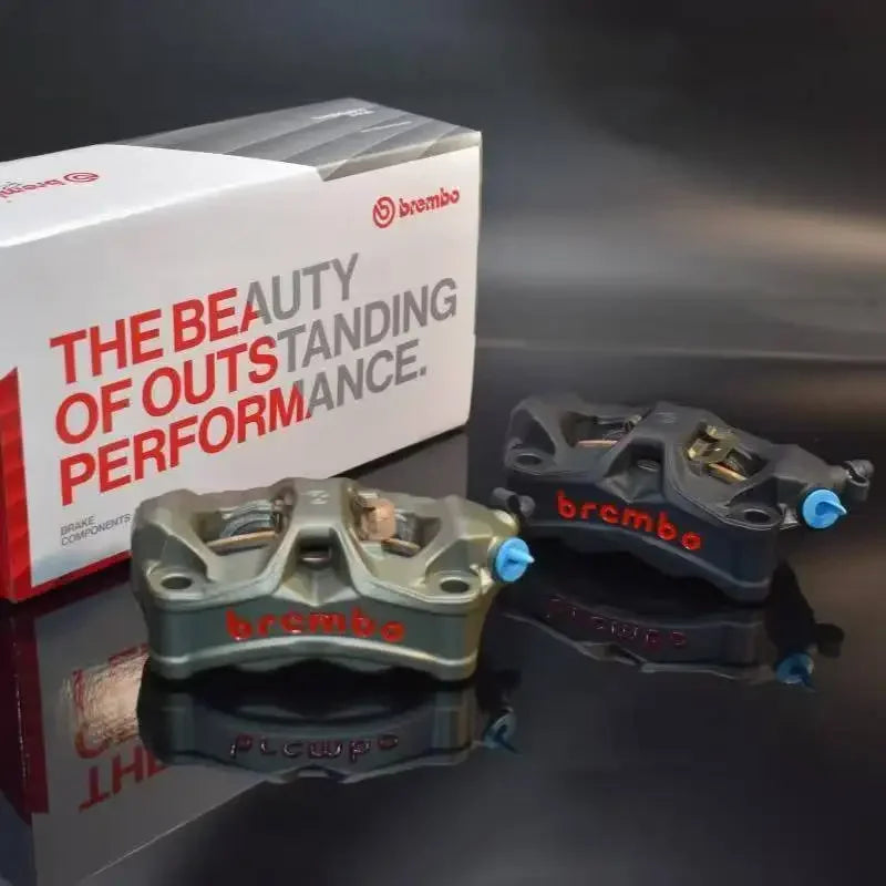 M50s Radiator One-Piece Front Caliper, Universal Caliper Conversion Kit for Dual Disc Shock Absorption Motorcycles Oasis Select