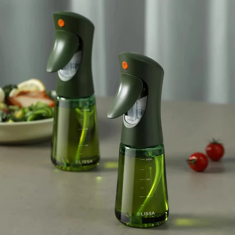 Oil Spray Kettle Light Avoidance Atomization Kitchen Household Food Oil Glass Home Furnishings Convenient Storage Oasis Select