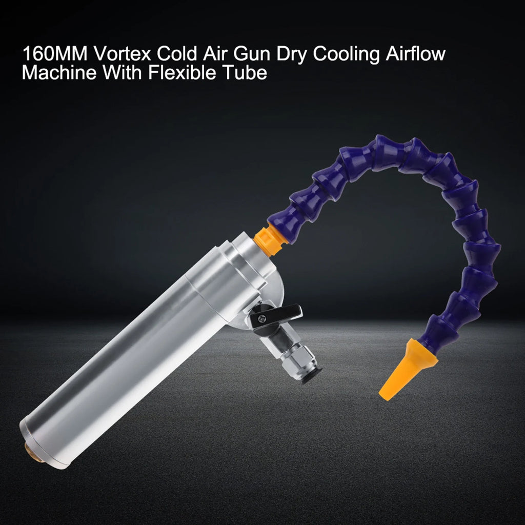 160MM Cold Air Gun Dry Cooling Airflow Machine With Flexible Tube Cold Air Gun with Flexible Tube Oasis Select
