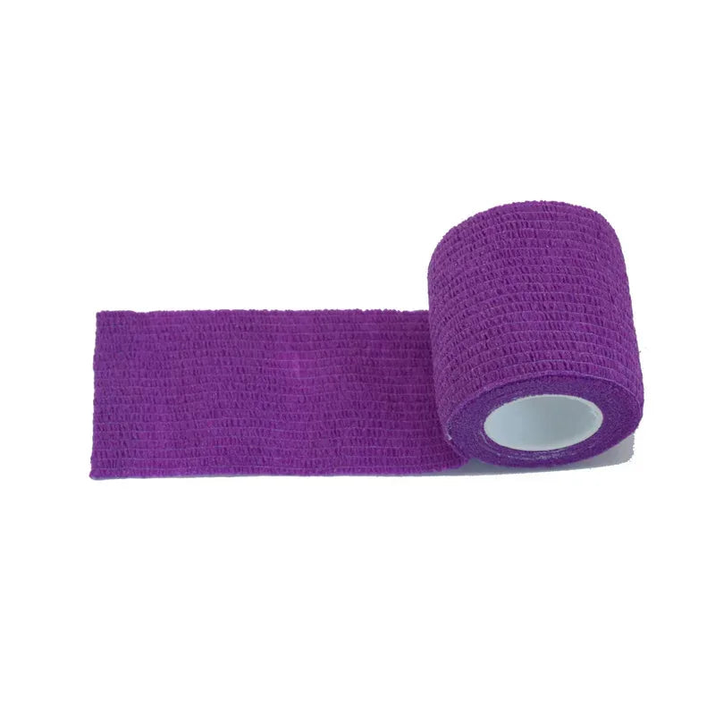 48/1Pcs Purple Sport Self Adhesive Elastic Bandage Wrap Tape Elastoplast For Knee Support Pads Finger Ankle Palm Oasis Select