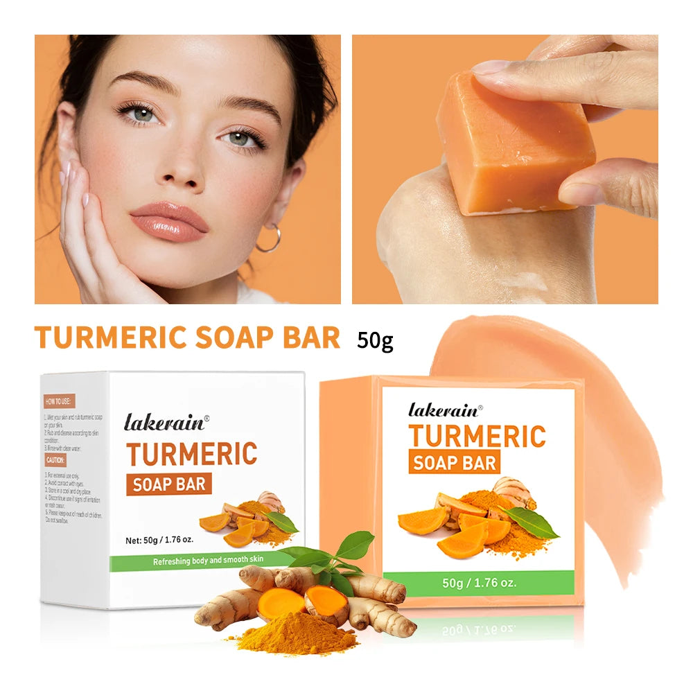 Handmade Turmeric Soap Bar – Face & Body Brightening Cleanser Brightening Soap Bar Oasis Select