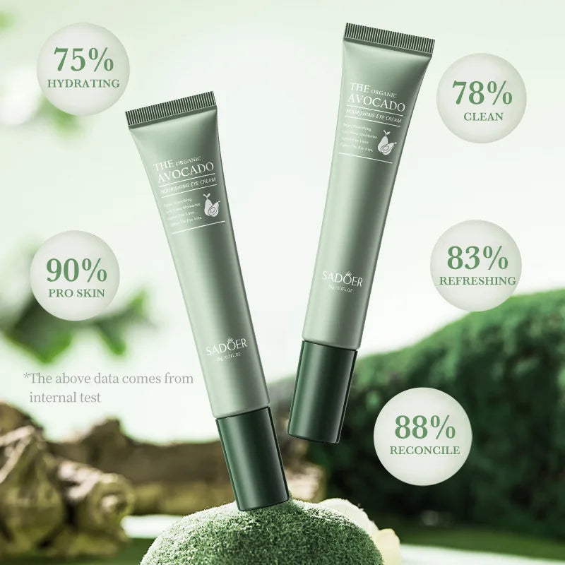 SADOER Avocado Eye Cream – Dark Circles, Wrinkles & Firming Eye Cream Oasis Select