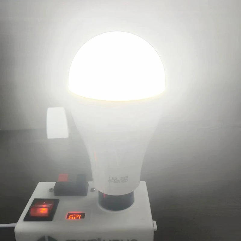 E27 Emergency Light Bulb Ac85-265v Built-In 2 18650 Lithium Batteries Led Light Bulb Easy To Install Emergency Lamp Oasis Select