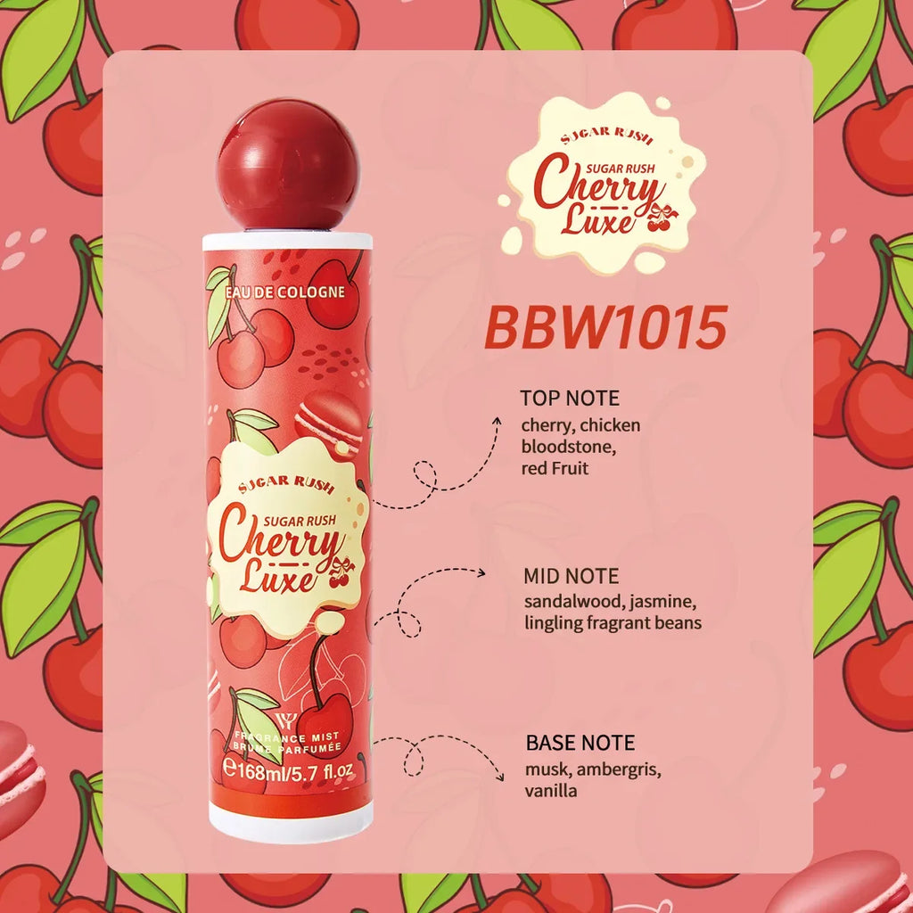 Eelhoe Sugar Gourmand Body Spray – Chocolate Cherry EDT 168ml