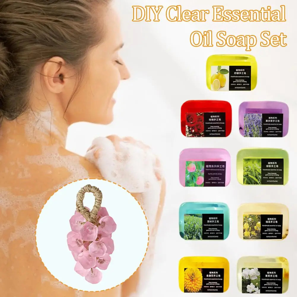 DIY Grape Essential Oil Handmade Soap Kit – Gentle & Moisturizing