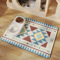 Pet Feeding Floor Mat, Water-absorbing, Cooling and Anti-slip Mat, Cat Mat and Dog Mat, Special Wipe and No-wash Pet Mat Oasis Select Cube M 45x60