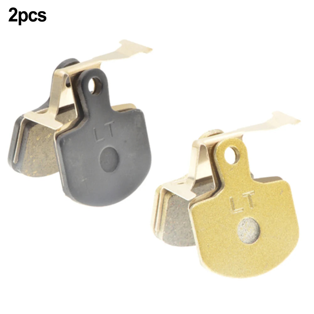 Maximize Your Driving Efficiency 2 Pairs Full Metal Disc Brake Pads for Ebike Calipers Suitable for Downhill Riding Oasis Select