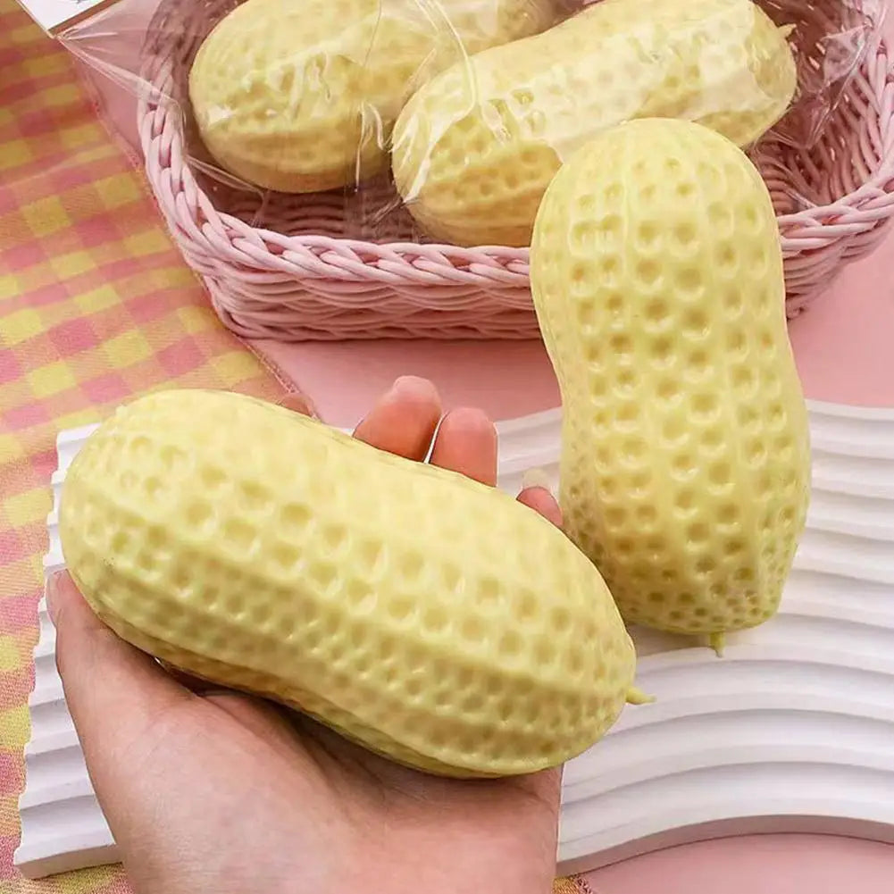 Peanut Stress Relief Squeeze Toy – ADHD & Autism Sensory Tool