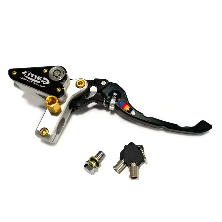 Motorcycle CNC modification accessories anti-theft lock direct push up pump hydraulic brake clutch pump oil pipe assembly Oasis Select right side 1