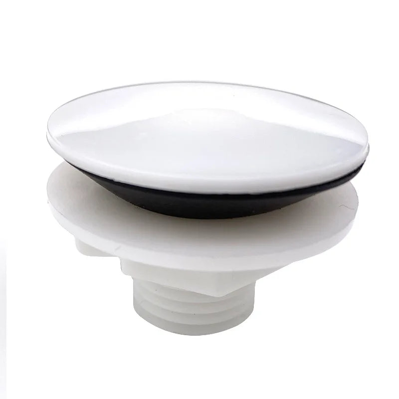 Kitchen Sink Hole Cover Tap Aperture Stopper Blanking Plug White Overflow Holes Drainage Sealed End Cap Bathroom Basin Accessory Oasis Select