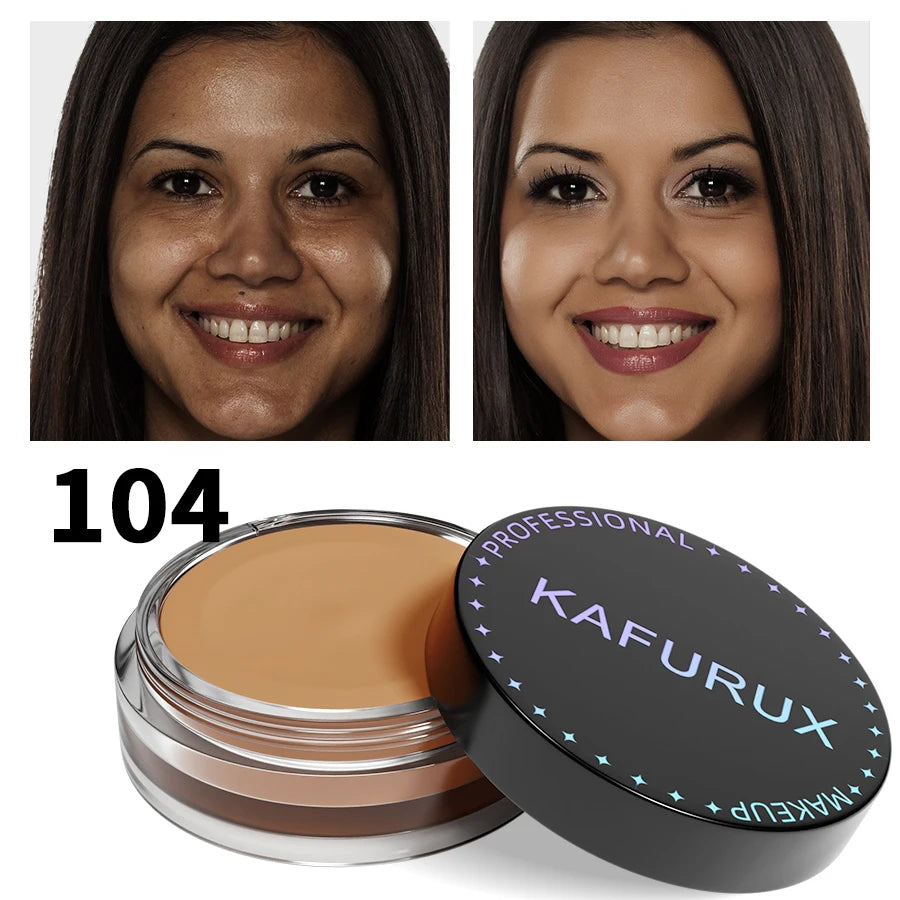 KAFURUX 9-Shade High Coverage Concealer BB Cream – Waterproof