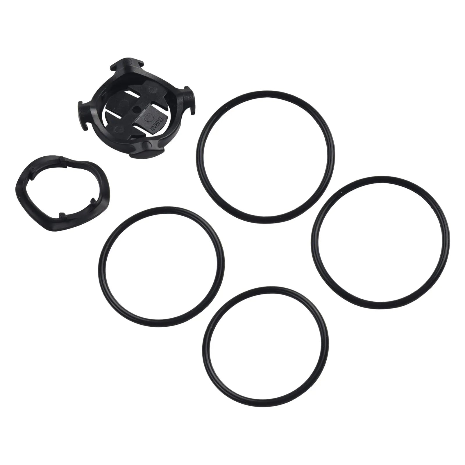 Bike Computer Mount With Rubber Rripper Bands Bicycle Edge Quarter Turn Computer Mount For Garmin Stem Or Handlebar Cycling Part Oasis Select