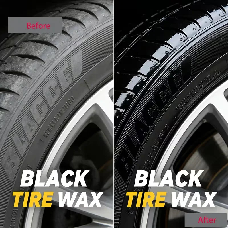 Shiny Black Tire Renovator, Tire Shine & Restorer for Tires, Plastic, Rubber, Vinyl, Long Lasting UV Protection, Prevents Drying Oasis Select