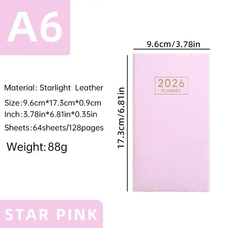 2026 Mini Pocket Planner Calendar To Do List Daily Task Checklist Planner For Home School Office Pocket Planner Calendar Oasis Select A12